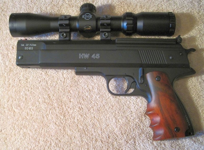 Weihrauch Owners Club - View topic - HW45 Scope and Finger Grips